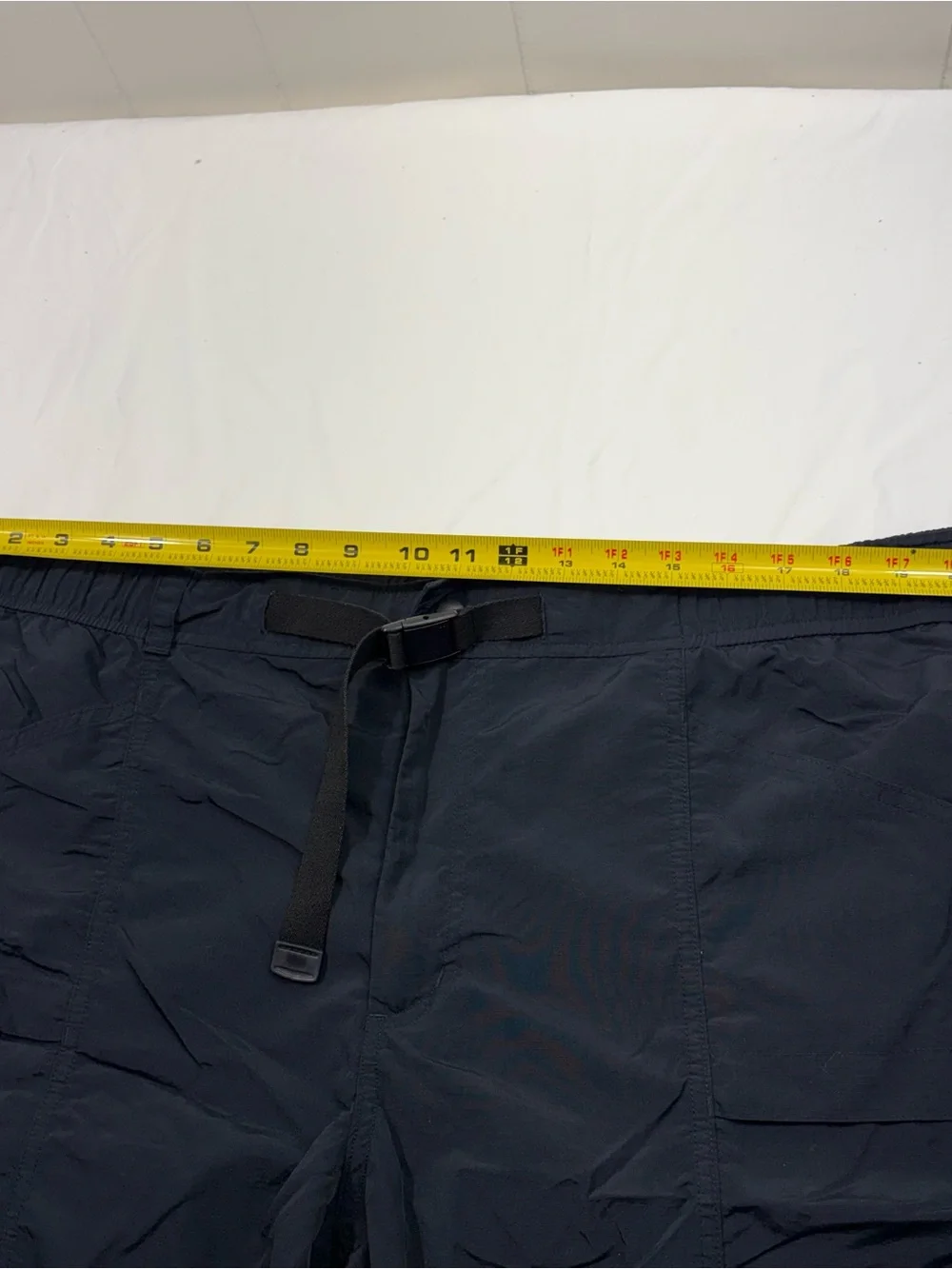 Eddie Bauer Men's Black Lightweight Performance Cargo Shorts Fishing Outdoor 2XL